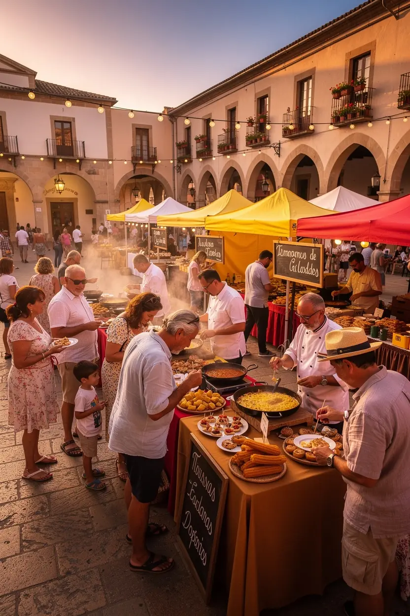 Ingredientes locales que enriquecen la cocina española.